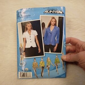 SIMPLICITY 2728 Sz 14-22 Misses Project Runway Jacket in 8 Variations